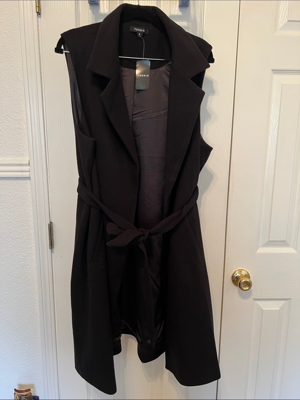 Torrid wool longline vest